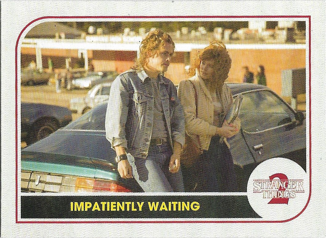 Topps Stranger Things Season 2 Trading Card #ST-34 Impatiently Waiting