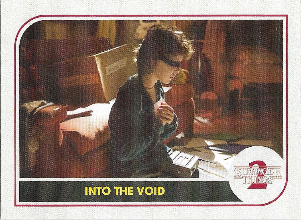 Topps Stranger Things Season 2 Trading Card #ST-46 Into The Void
