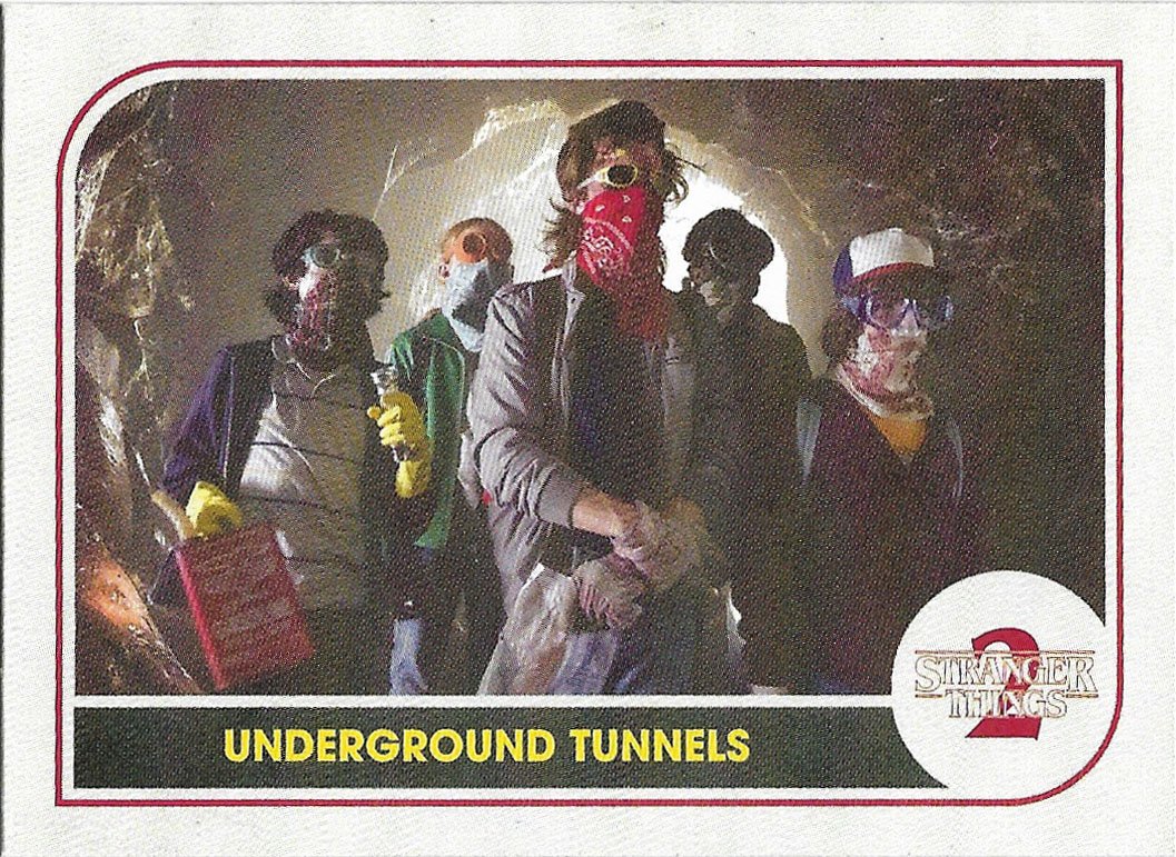 Topps Stranger Things Season 2 Trading Card #ST-47 Underground Tunnels