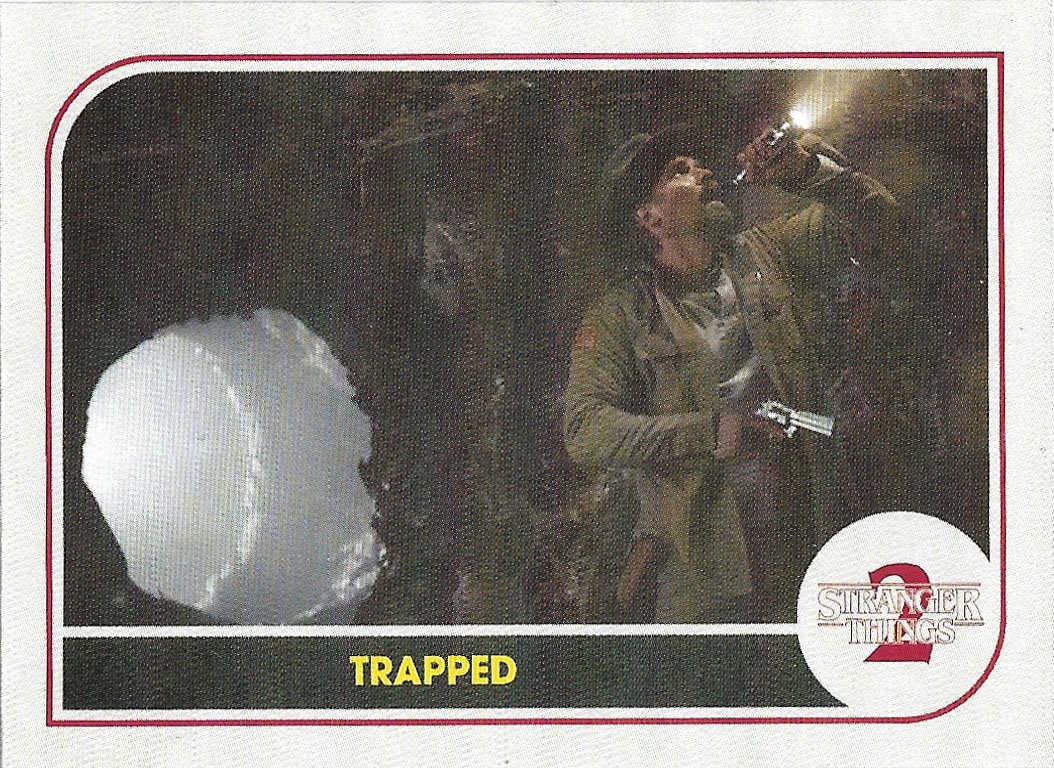 Topps Stranger Things Season 2 Trading Card #ST-48 Trapped