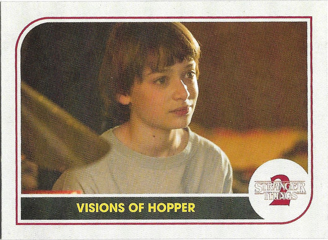 Topps Stranger Things Season 2 Trading Card #ST-53 Visions Of Hopper