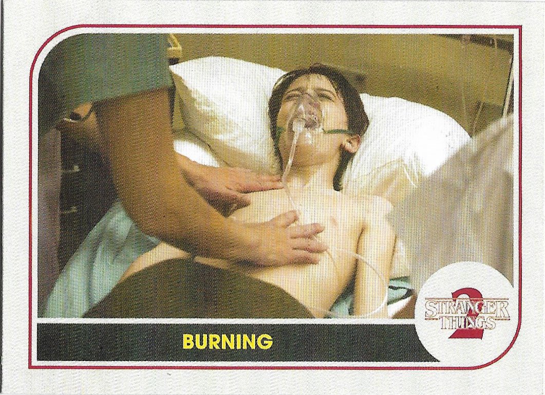 Topps Stranger Things Season 2 Trading Card #ST-65 Burning