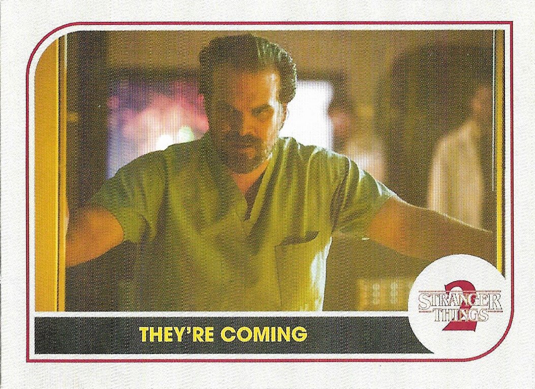 Topps Stranger Things Season 2 Trading Card #ST-75 They're Coming