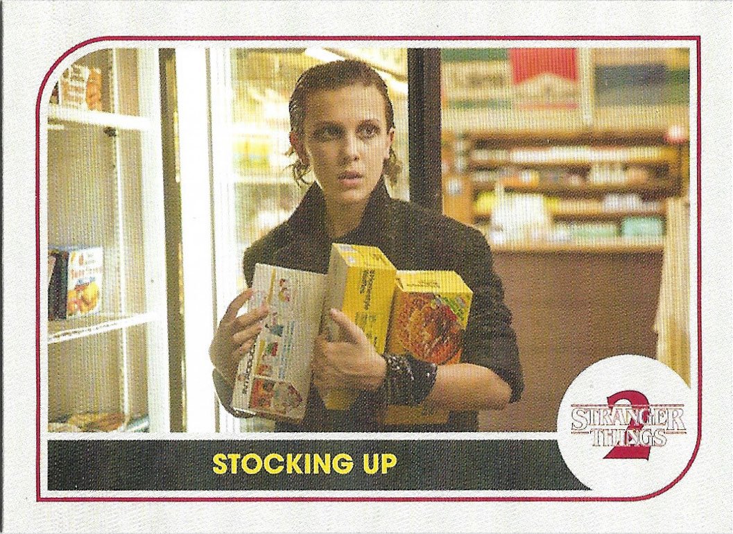Topps Stranger Things Season 2 Trading Card #ST-79 Stocking Up