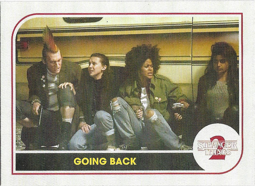 Topps Stranger Things Season 2 Trading Card #ST-82 Going Back