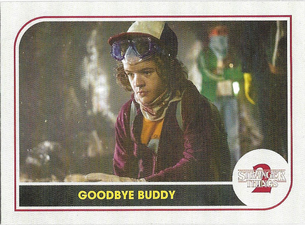 Topps Stranger Things Season 2 Trading Card #ST-96 Goodbye Buddy
