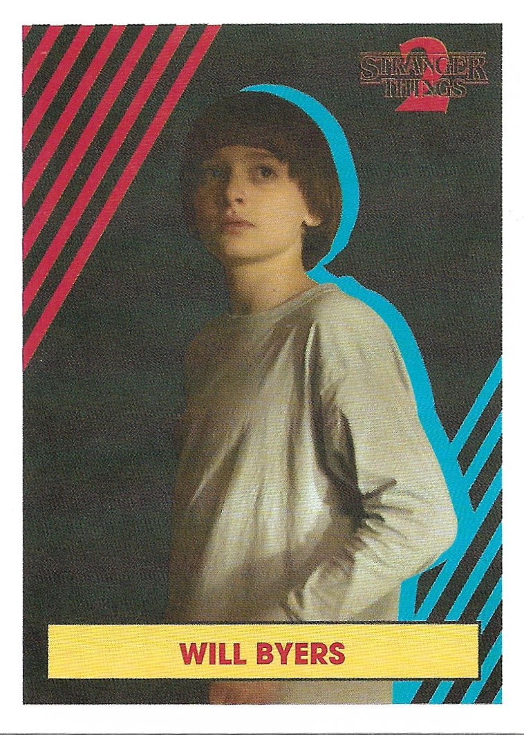 Topps Stranger Things Season 2 Trading Card Character Stickers #CS-7 Will Byers