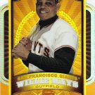 Willie Mays 2012 Topps Mega Box Chrome Refractors #MBC2 San Francisco Giants Baseball Card