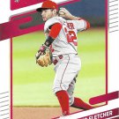 David Fletcher 2021 Donruss #180 Los Angeles Angels Baseball Card