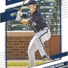 Keston Hiura 2021 Donruss #82 Milwaukee Brewers Baseball Card