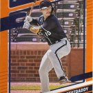 Keston Hiura 2021 Donruss Holo Orange #82 Milwaukee Brewers Baseball Card