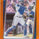 Sam Huff 2021 Donruss Rated Rookie Holo Orange #44 Texas Rangers Baseball Card
