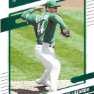 Jesus Luzardo 2021 Donruss #184 Oakland Athletics Baseball Card
