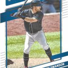 Dansby Swanson 2021 Donruss #66 Atlanta Braves Baseball Card