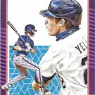 Christian Yelich 2021 Donruss Diamond Kings #24 Milwaukee Brewers Baseball Card