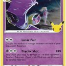 Lunala 2021 Pokemon Celebrations Trading Card 015/025