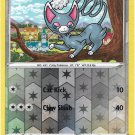 Glameow Reverse Foil Pokemon Battle Styles Trading Card 115/163