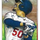 Mookie Betts 2021 Topps Big League Art of the Game #ATG-MB Los Angeles Dodgers Baseball Card