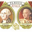 George Washington, King George III 2022 Topps Allen & Ginter Famous Rivals #FR-9 Baseball Card