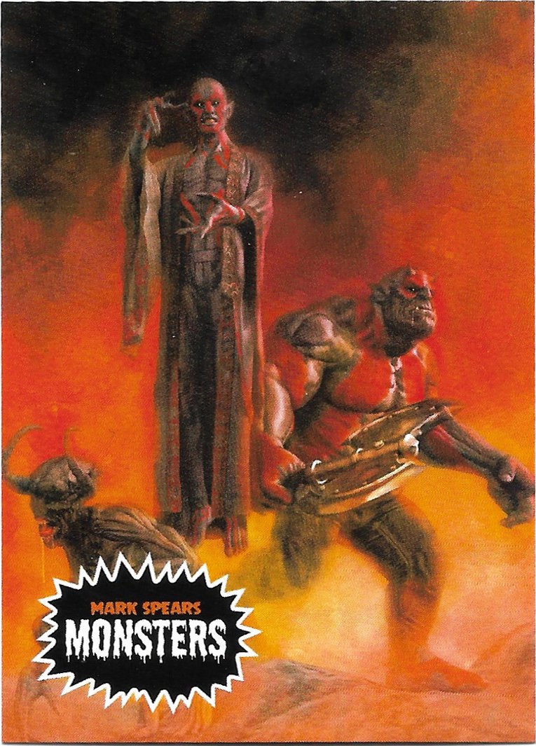 The Hell Hunters 2022 Mark Spears Monsters Halloween Edition #45 Trading Card