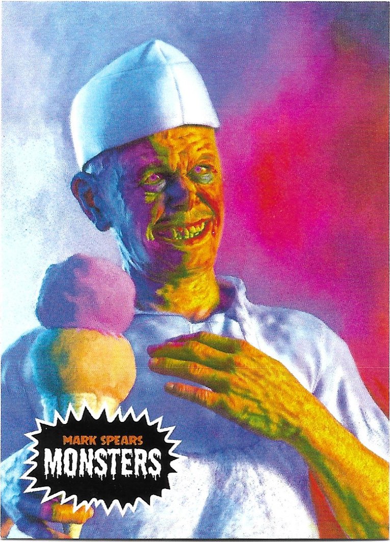 The Ice Cream Man 2022 Mark Spears Monsters Halloween Edition #53 Trading Card