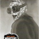 Invisible Man 2022 Mark Spears Monsters Halloween Edition Monochrome /199 #54 Trading Card