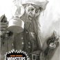 One Eyed Jack 2022 Mark Spears Monsters Halloween Edition Monochrome /199 #69 Trading Card