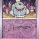 Greavard Pokemon Scarlet & Violet Reverse Holo Foil Trading Card 105/198