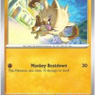 Mankey Pokemon Scarlet & Violet Trading Card 107/198