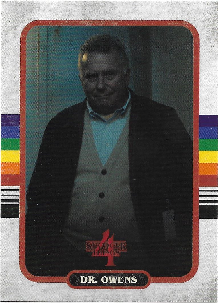 Topps zerocool Stranger Things Season 4 Trading Card #19 Dr. Sam Owens