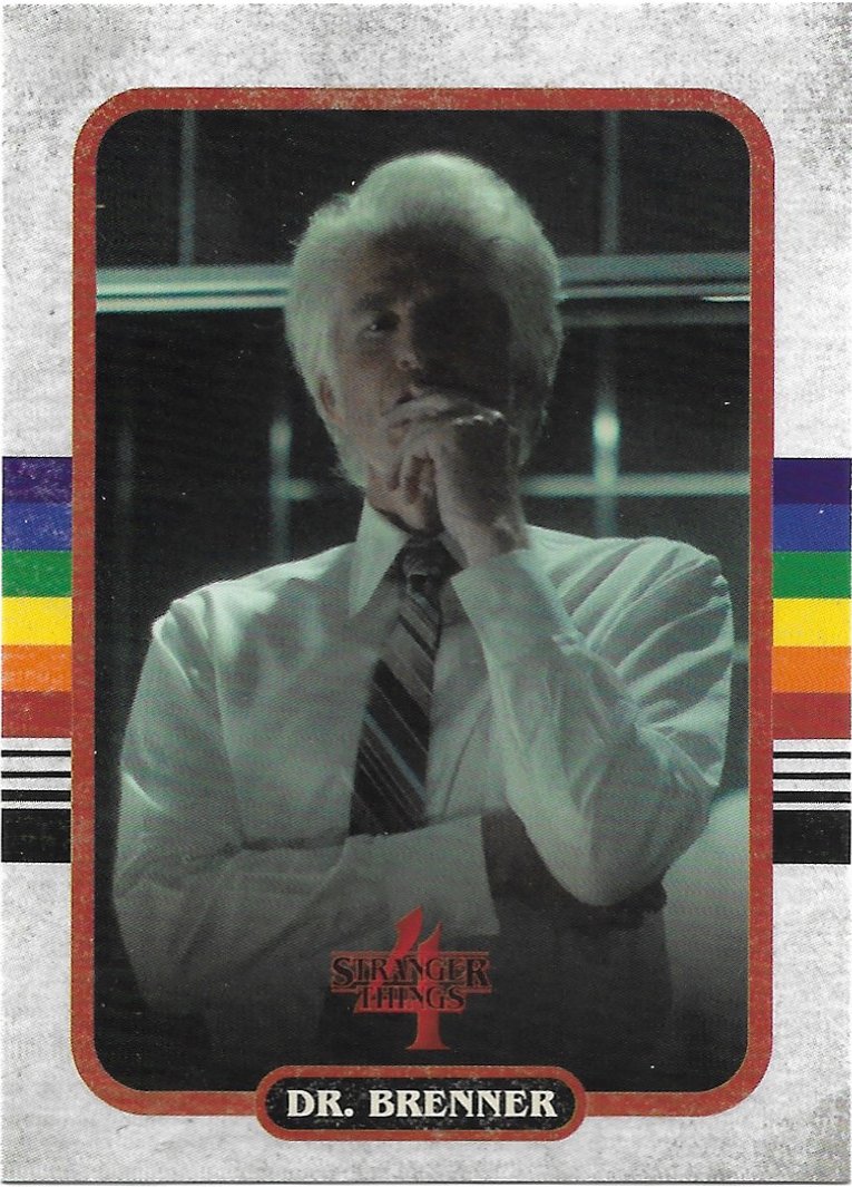 Topps zerocool Stranger Things Season 4 Trading Card #20 Dr. Martin Brenner