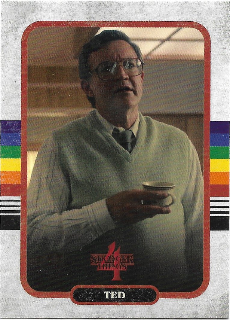 Topps zerocool Stranger Things Season 4 Trading Card #21 Ted Wheeler