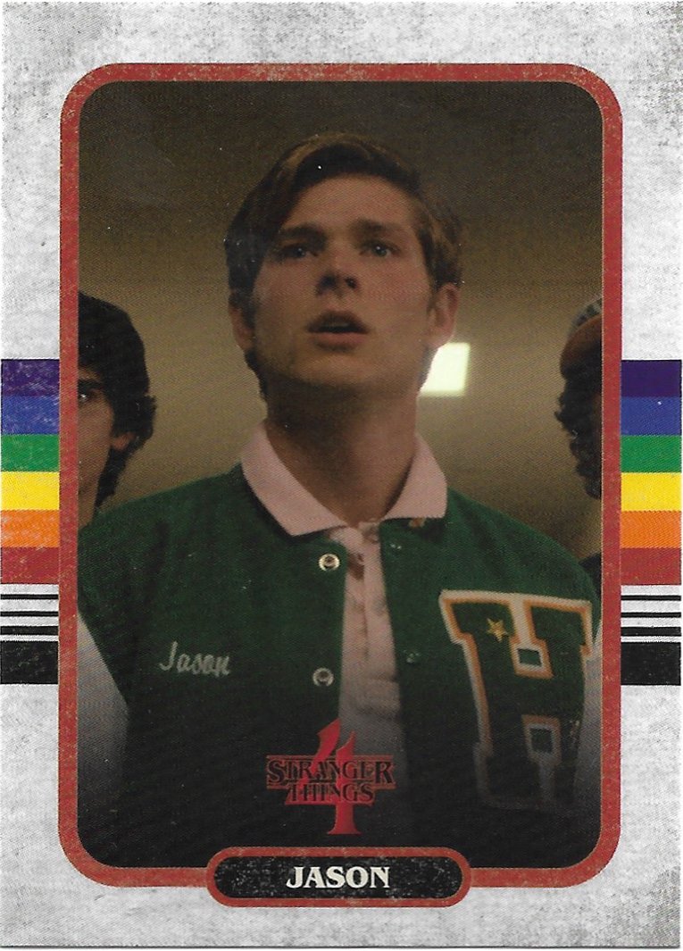 Topps zerocool Stranger Things Season 4 Trading Card #23 Jason Carver