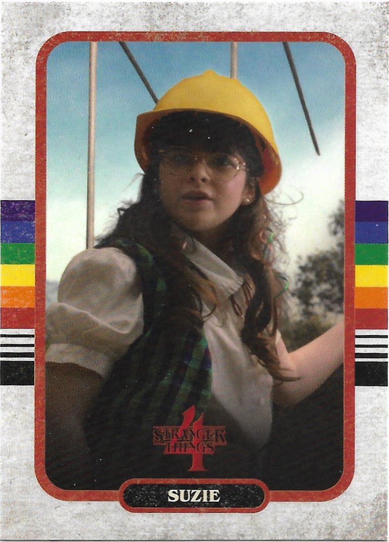 Topps zerocool Stranger Things Season 4 Trading Card #28 Suzie Bingham