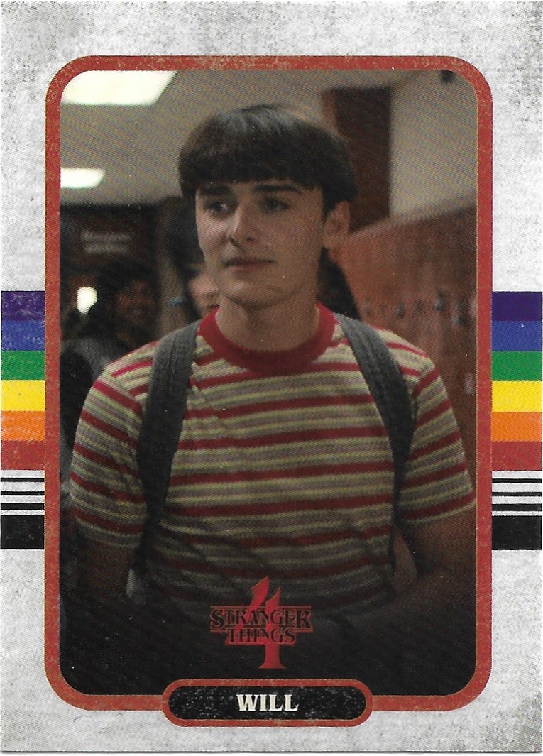 Topps zerocool Stranger Things Season 4 Trading Card #30 Will Byers