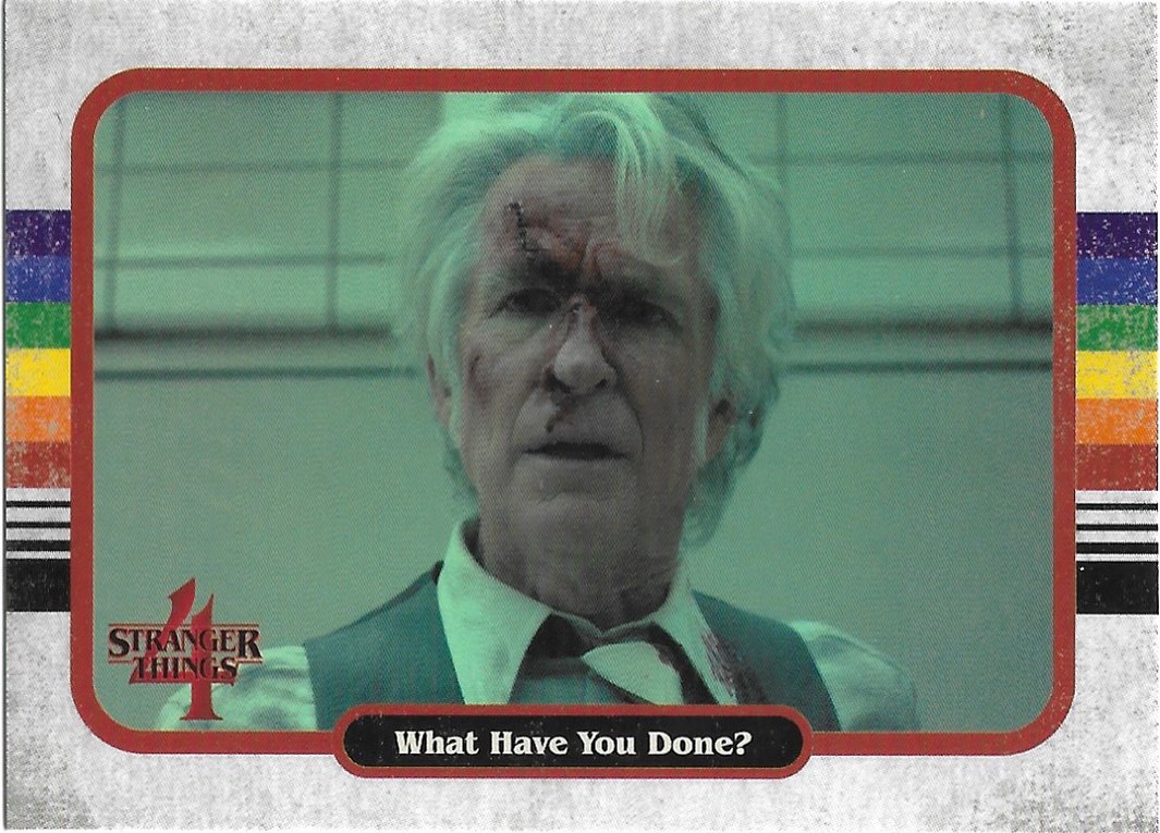 Topps zerocool Stranger Things Season 4 Trading Card #31 What Have You Done?