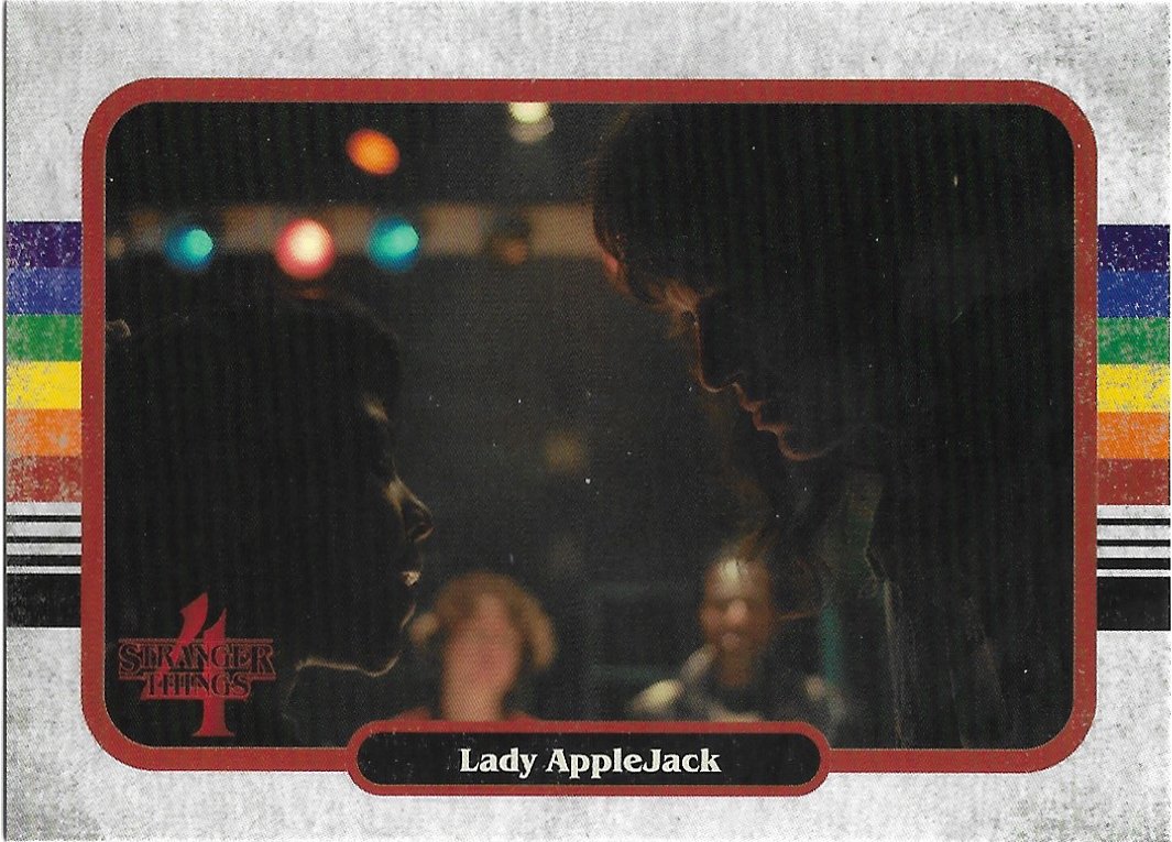 Topps zerocool Stranger Things Season 4 Trading Card #36 Lady AppleJack