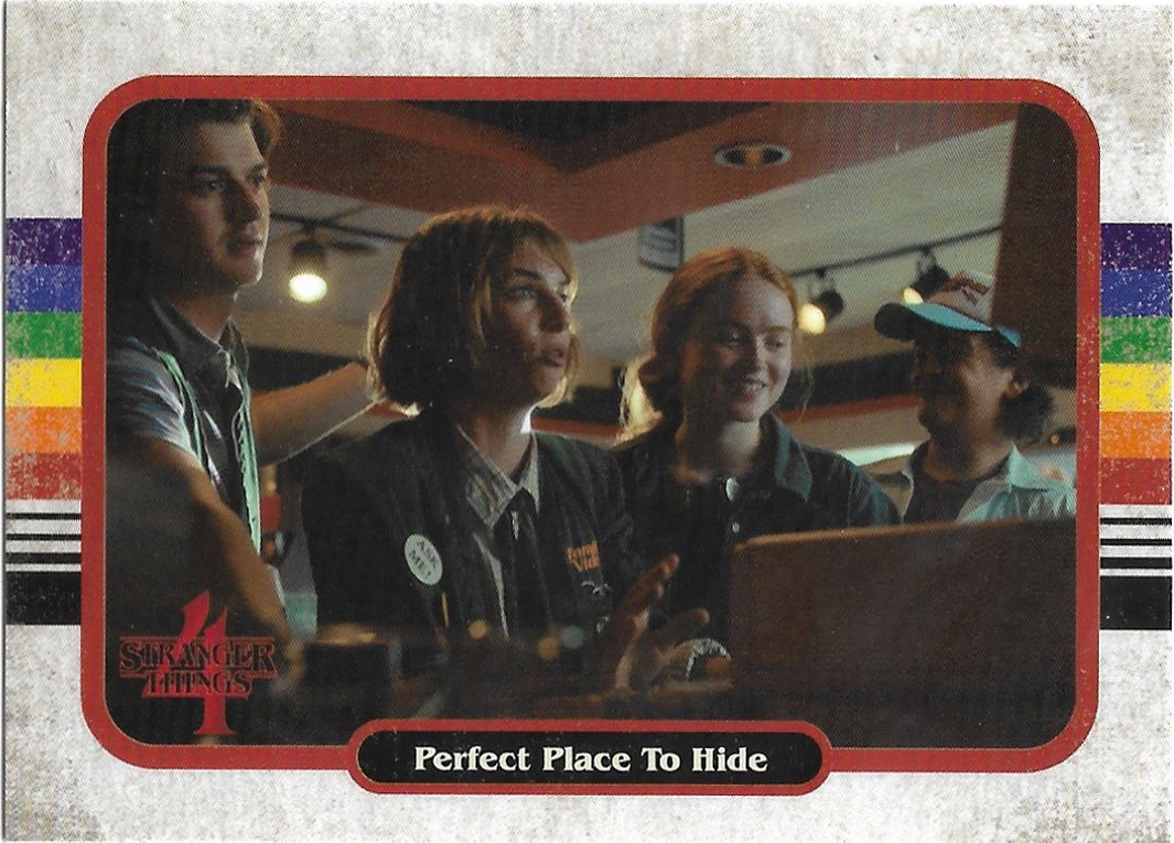 Topps zerocool Stranger Things Season 4 Trading Card #41 Perfect Place To Hide