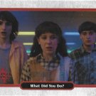 Topps zerocool Stranger Things Season 4 Trading Card #43 What Did You Do?