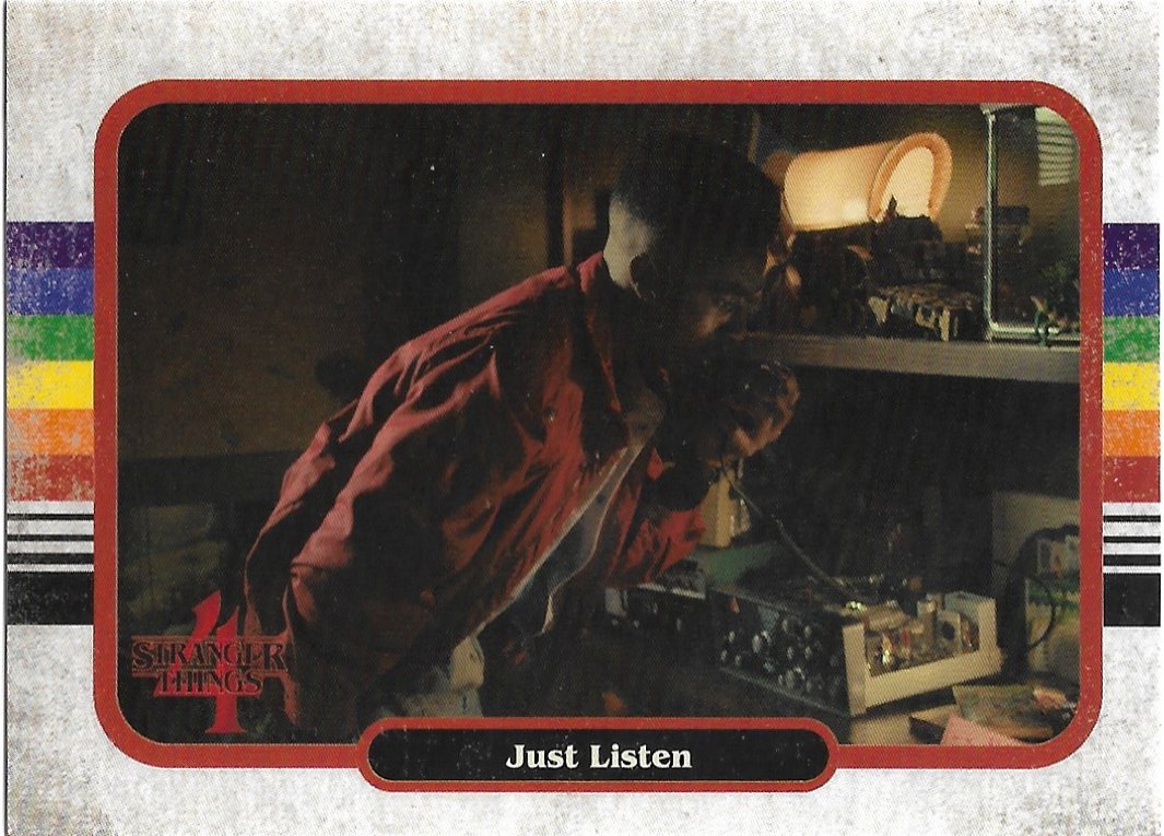 Topps zerocool Stranger Things Season 4 Trading Card #50 Just Listen