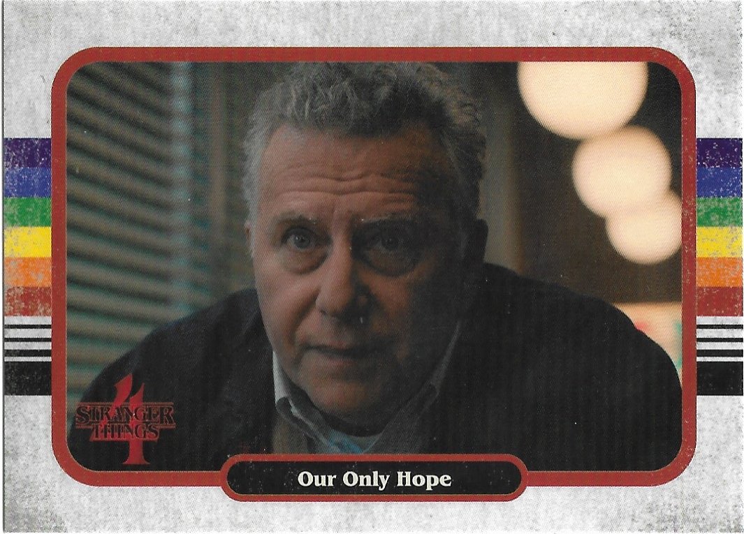 Topps zerocool Stranger Things Season 4 Trading Card #51 Our Only Hope