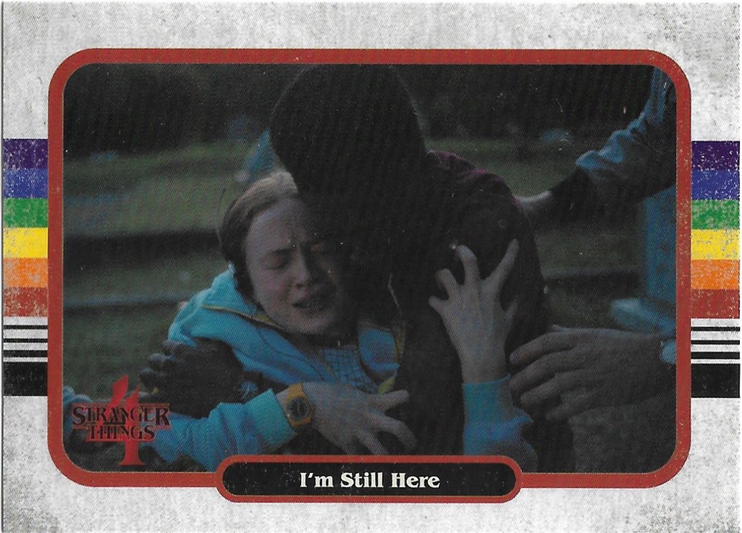 Topps zerocool Stranger Things Season 4 Trading Card #58 I'm Still Here