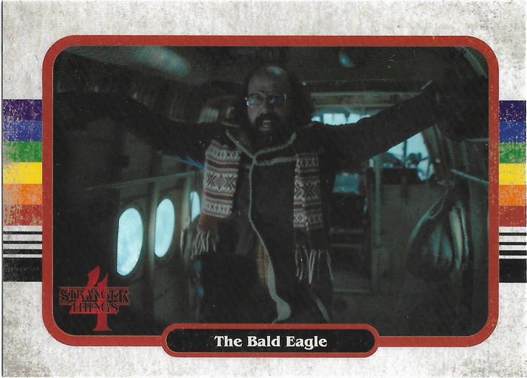Topps zerocool Stranger Things Season 4 Trading Card #63 The Bald Eagle