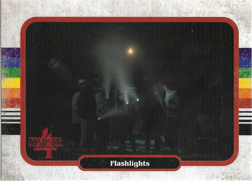 Topps zerocool Stranger Things Season 4 Trading Card #64 Flashlights