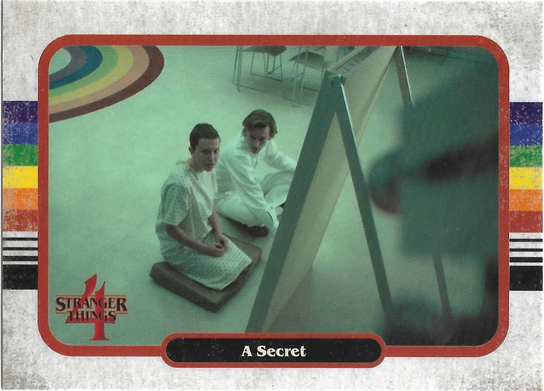 Topps zerocool Stranger Things Season 4 Trading Card #66 A Secret