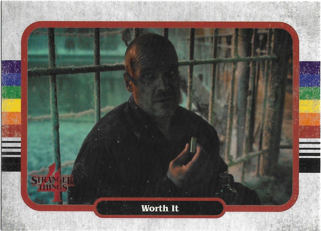 Topps zerocool Stranger Things Season 4 Trading Card #69 Worth It