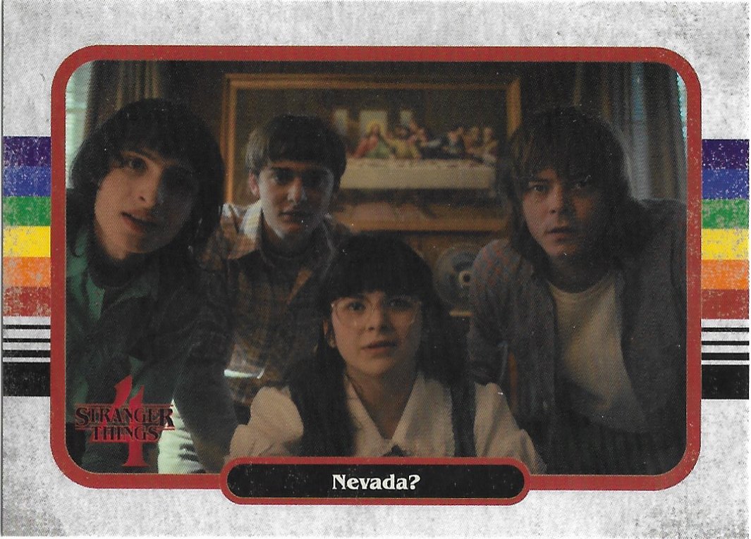 Topps zerocool Stranger Things Season 4 Trading Card #70 Nevada?