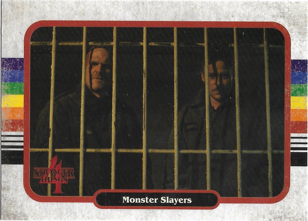 Topps zerocool Stranger Things Season 4 Trading Card #73 Monster Slayers