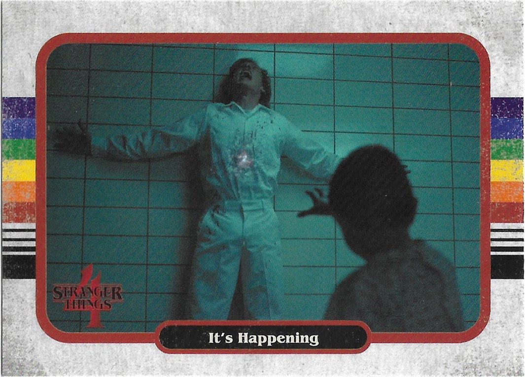 Topps zerocool Stranger Things Season 4 Trading Card #79 It's Happening