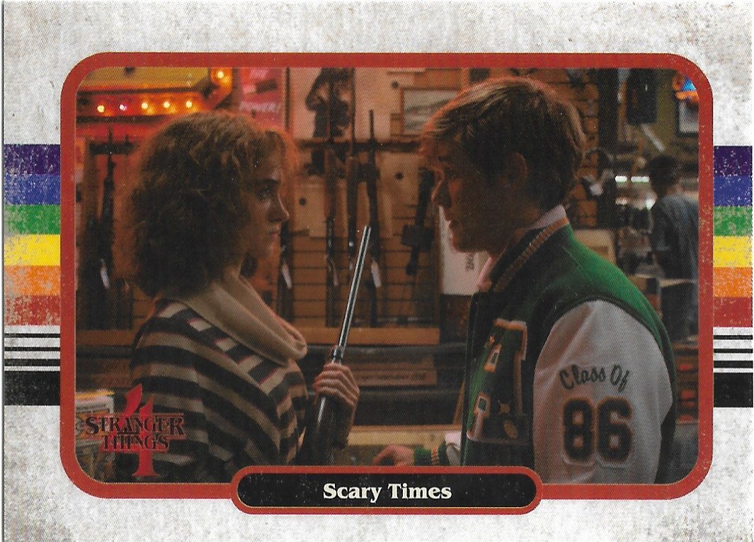 Topps zerocool Stranger Things Season 4 Trading Card #83 Scary Times